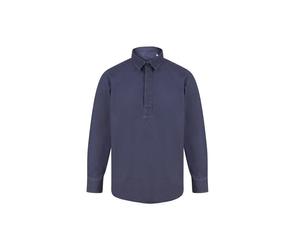 Chemise manches longues col boutonnÃ© Front Row Bleu M