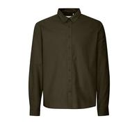 Chemise manches longues coupe stanfdart femme Blend Bekir Vert L