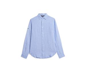 Chemise manches longues dÃ©contractÃ©e Superdry Bleu 2XL