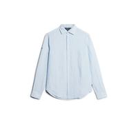 Chemise manches longues dÃ©contractÃ©e Superdry Bleu S
