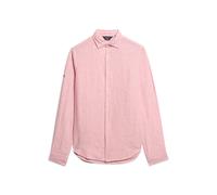 Chemise manches longues dÃ©contractÃ©e Superdry Rose L