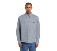 Dickies Hickory Work Long Sleeve Shirt Bleu XL Homme