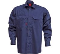 Chemise manches longues en coton Fristads 7386 BKS Bleu L