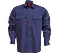 Chemise manches longues en coton Fristads 7386 BKS Bleu S