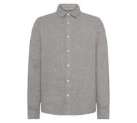 Chemise manches longues en coton mÃ©langÃ© KnowledgeCotton Apparel GOTS Gris 3XL