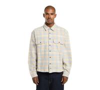 Dickies - Chemise décontractée en flanelle - Dad Flannel Shirt Wood Ash en Coton - Taille L - Beige Beige L