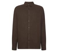 Chemise manches longues en flanelle KnowledgeCotton Apparel GOTS Marron M