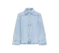 Chemise manches longues en jean femme Ichi Ihnaoba Bleu 36