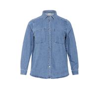 Chemise manches longues en jean femme KAFFE Curve Reeca Bleu 44