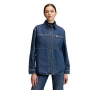 Chemise manches longues en jean femme Lee Relaxed Utility Bleu XL