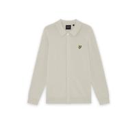 Chemise manches longues en maille de coton Lyle & Scott Beige L