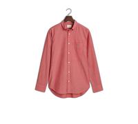 Chemise manches longues en popeline Gant Classic Rouge S