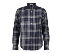 Chemise manches longues en popeline Gant Marron 2XL