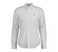 Chemise manches longues en popeline Gant Slim Classic Blanc M