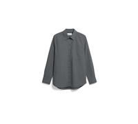 Chemise manches longues en popline Armedangels Gris M