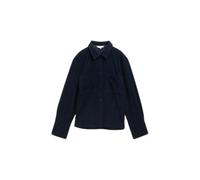 Chemise manches longues en velours cÃŽtelÃ© femme Tom Tailor Bleu 44