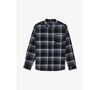 Quiksilver Motherfly Plaid Long Sleeve Shirt Noir 16 Years Garçon
