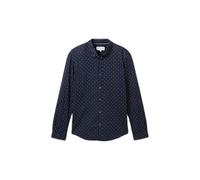 Chemise manches longues estival lÃ©gÃšre coton Tom Tailor Denim Bleu M