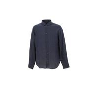 Chemise manches longues Armani exchange Shirt navy Bleu marine Taille : S Bleu marine G