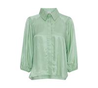 Chemise manches longues femme Ichi Colorada Vert 44