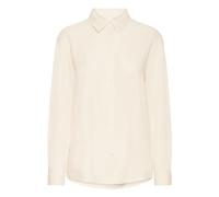 Chemise manches longues femme Ichi Linno Beige 38