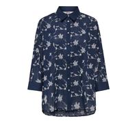 ONLY Chemisier 'ONLNew Lina Grace' bleu marine / blanc, Taille S
