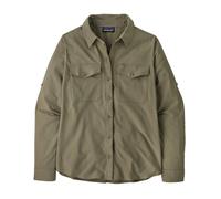 Patagonia - Women's L/S Self Guided Sun Shirt - Chemise - S - river rock green