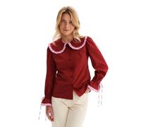 Chemise manches longues femme She is Sunday Clara Rouge M