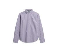 Superdry Slim Oxford Bd Long Sleeve Shirt Violet XS Femme