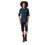 Vaude Farley Stretch Long Sleeve Shirt Bleu 34 Femme