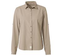 Vaude Rosemoor Iv Long Sleeve Shirt Beige 44 Femme