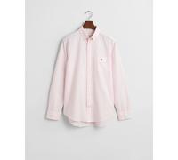 GANT T-shirt REG Classic Poplin à rayures Rose L Homme