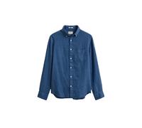 Chemise manches longues Gant Regular Garment-Dyed Bleu L