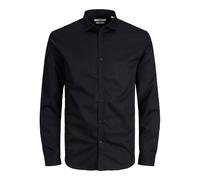 Jack & Jones Chemise Blacardiff manches longues Grande Taille Noir 5XL Homme