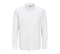 JACK & JONES Jprblacardiff T-shirt L/S Ps Noos Homme Chemise, White/Fit : Ample, 4XL Grande taille