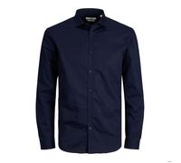 Jack & Jones Chemise manches longues Blacardiff Grande taille Bleu 6XL Homme