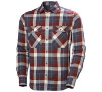 Helly Hansen Chemise En Flanelle Bio Pour Homme Lokka Bleu M