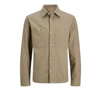 Chemise manches longues Jack & Jones Blurayle Linen Bl. Vert M