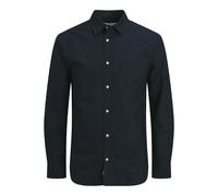 Chemise manches longues Jack & Jones Lesner Oxford Solid Bleu L