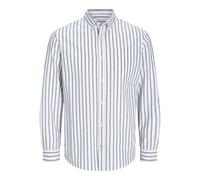 Jack & Jones Oxford Plus Size Long Sleeve Shirt Bleu 4XL Homme