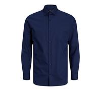 Jack & Jones Chemise homme JPRBLAPARKER L/S NOOS Bleu marine Coupe ajustée S
