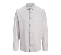 Chemise manches longues Jack & Jones Summer Linen Gris M