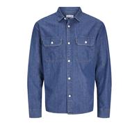 Chemise manches longues Jack & Jones Travis Bleu S