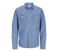 Jack & Jones Chemise Travis à manches longues Bleu XS Homme