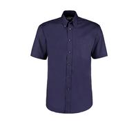 Chemise manches longues Kustom Kit Premium Oxford Classic Fit Bleu 2XL