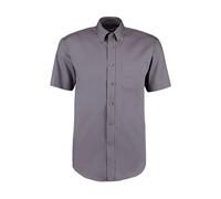 Chemise manches longues Kustom Kit Premium Oxford Classic Fit Gris L