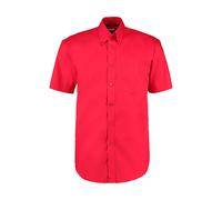Chemise manches longues Kustom Kit Premium Oxford Classic Fit Rouge M