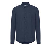 Chemise manches longues lin Casual Friday Anton 0053 BD Bleu XL