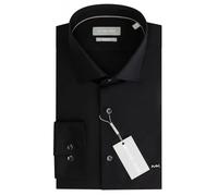 Chemise manches longues Michael Kors Poplin Contrast Emb Slim Noir 42