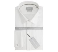 Chemise manches longues Michael Kors Tuxedo Slim Fit Blanc 44